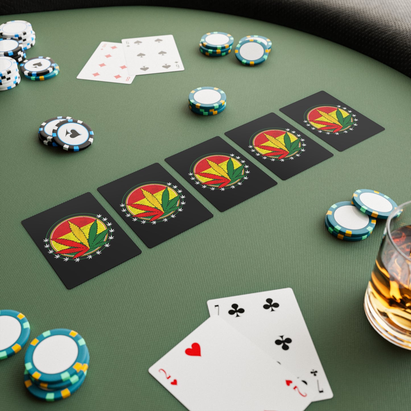 Flower Flavor | Premium Gloss Playing Cards | Unique Poker Cards