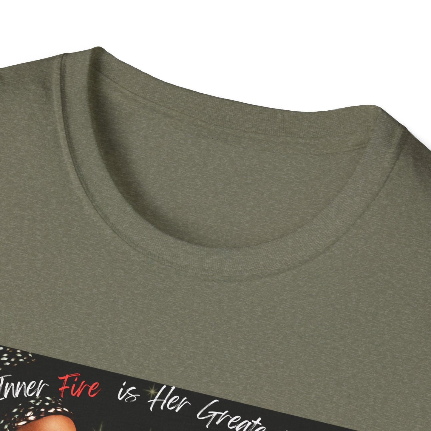 Her Inner Fire | Colorful Shirt | Cool Shirt For Her | Fashion | Trending | Inspirational | Birthday Gift | Unisex Softstyle T-Shirt