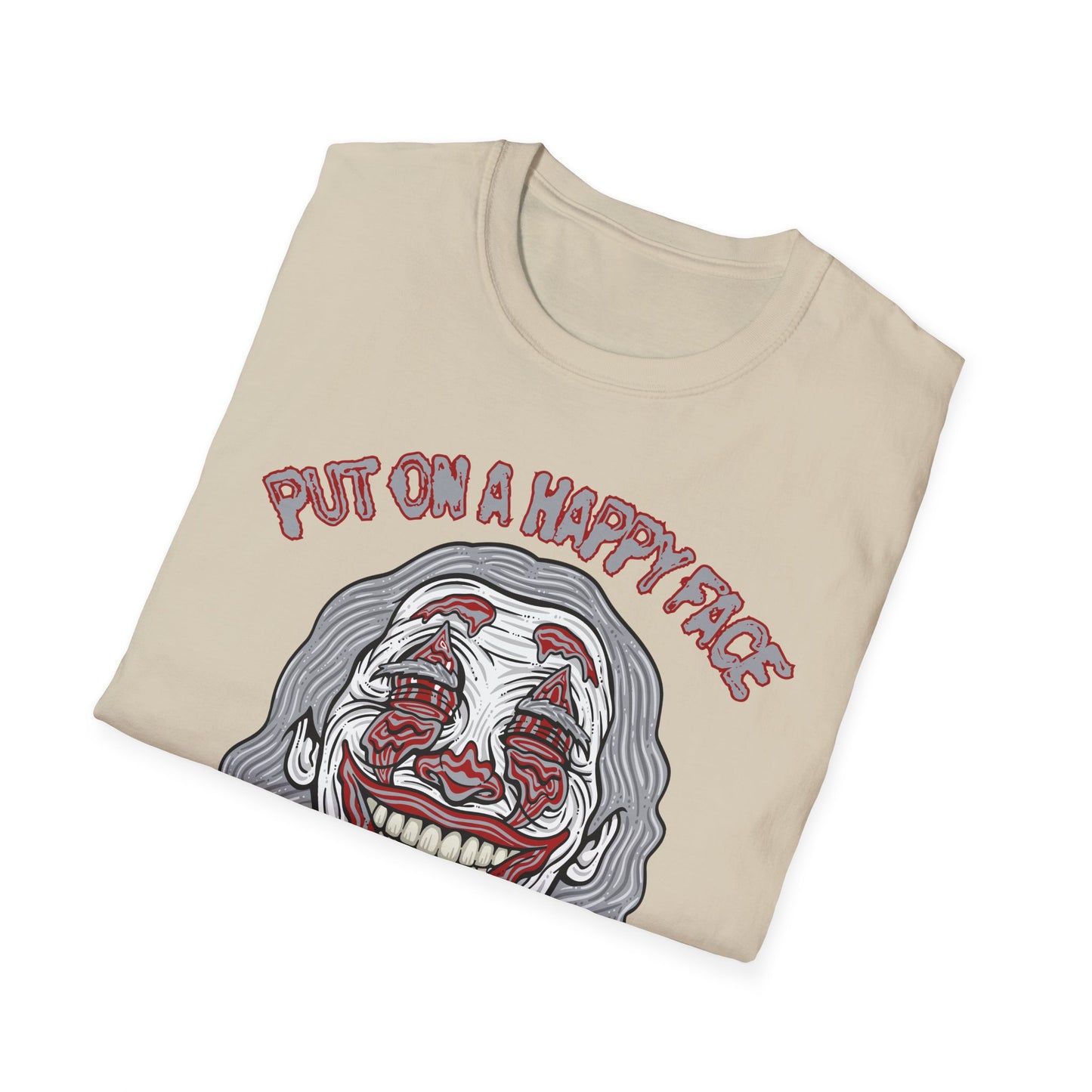 Happy Face | Clown Shirt | Adult Clothes | Teen Shirt | Trending | Birthday Gift