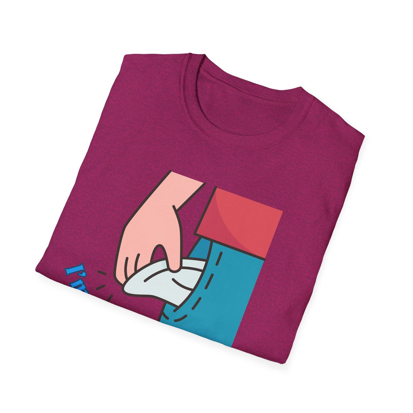 I'm All Out Of Fucks | Funny Shirt | Fashion | Trending | Cool Design | Birthday Gift | Unisex Softstyle T-Shirt