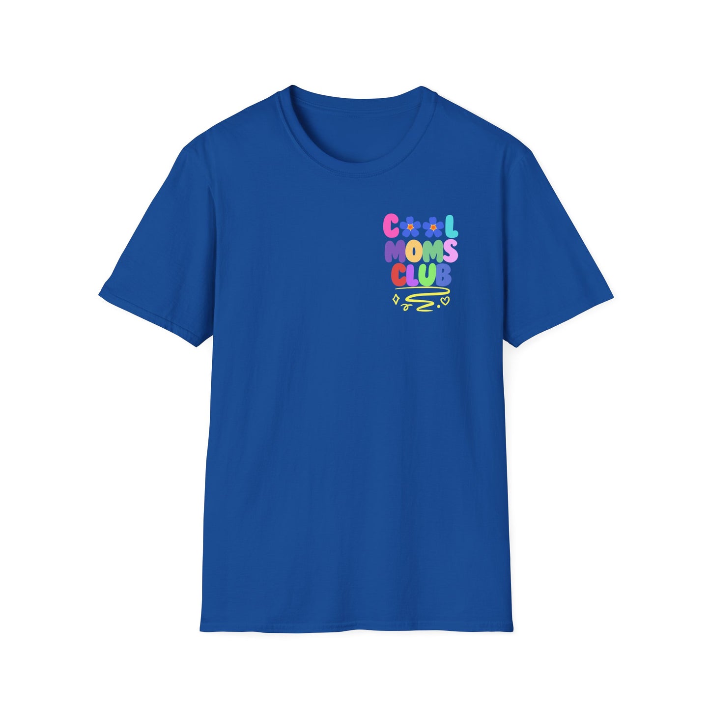 Cool Moms Club | Funny Mom Shirt | Adult Clothes | Humor Shirt | Trending | Birthday Gift | Unisex Softstyle T-Shirt