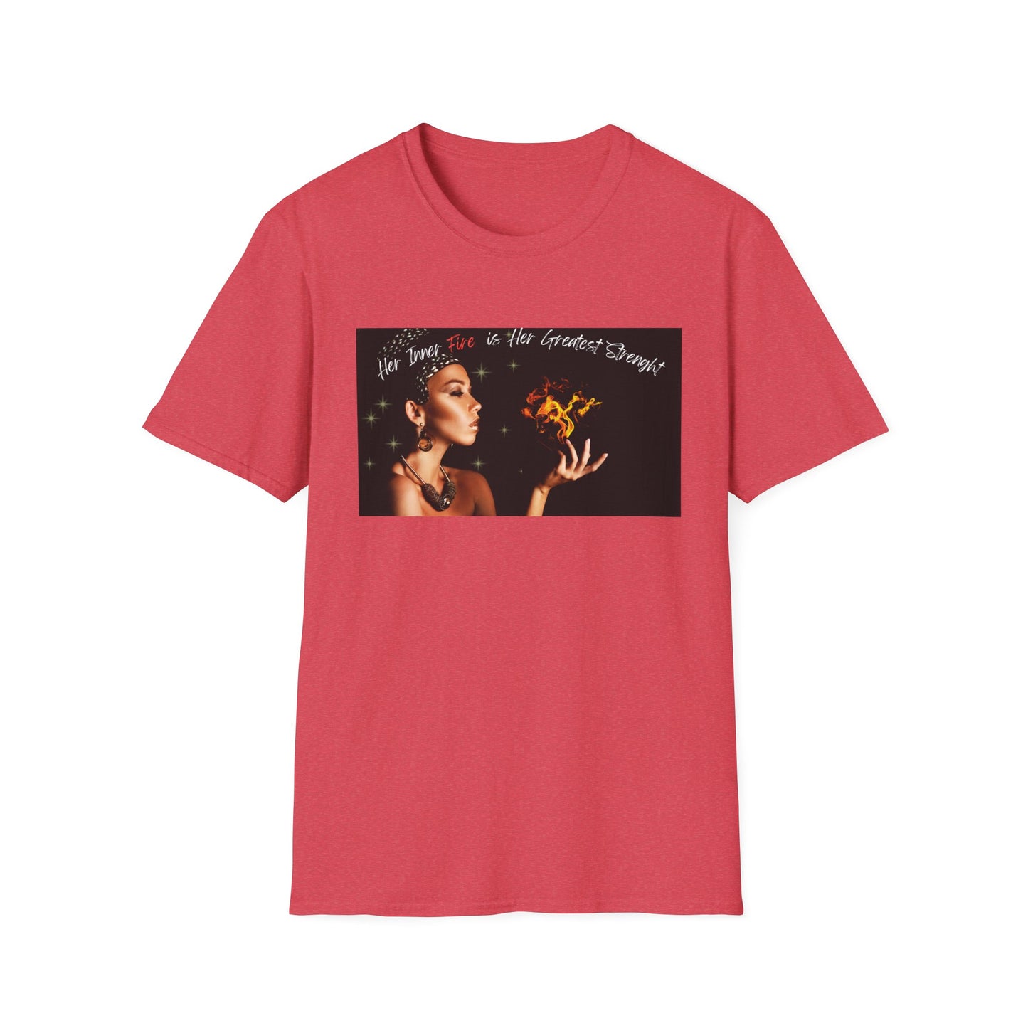 Her Inner Fire | Colorful Shirt | Cool Shirt For Her | Fashion | Trending | Inspirational | Birthday Gift | Unisex Softstyle T-Shirt