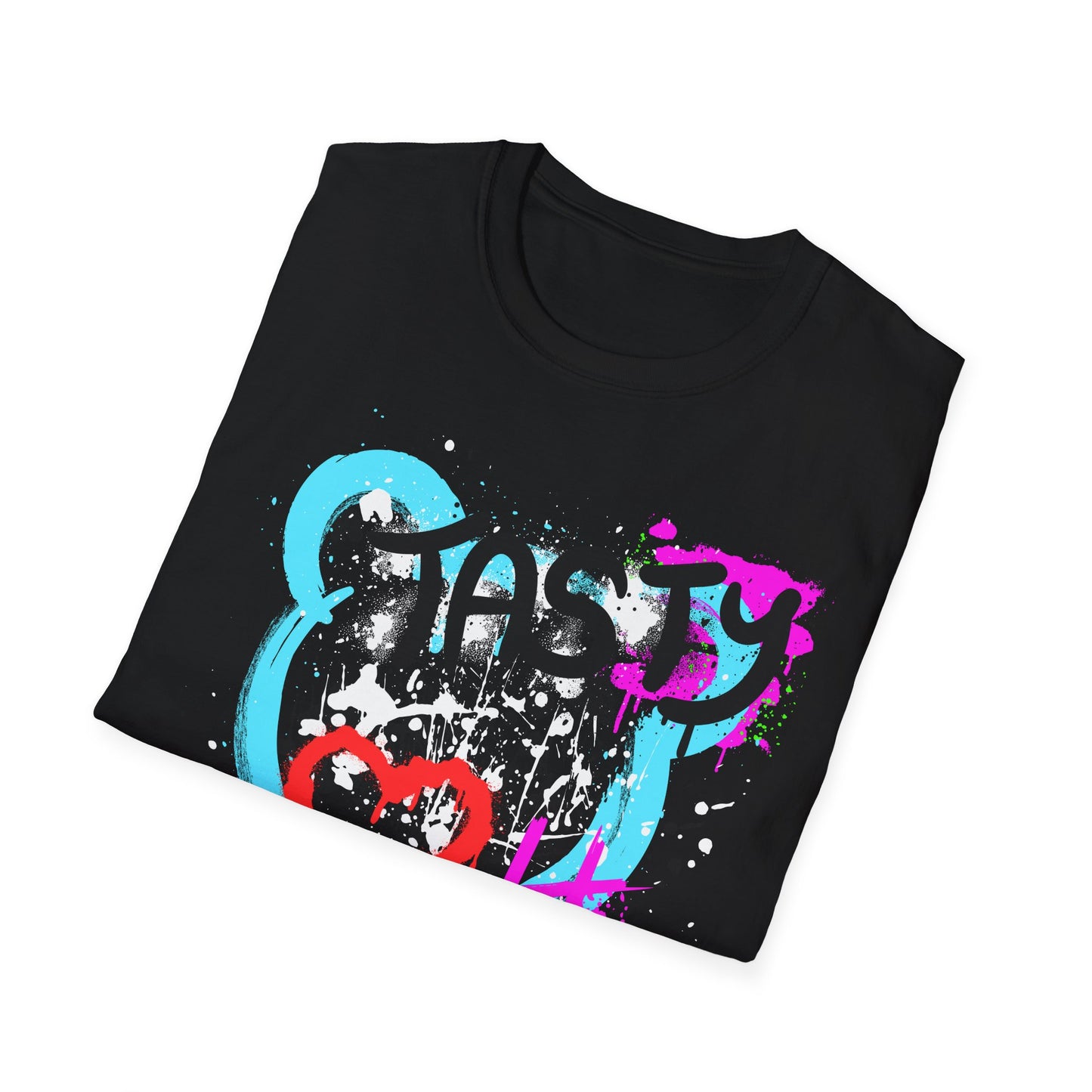 Tasty Graffiti Shirt | Colorful Shirt | Cool Teen Shirt | Fashion | Trending | Dope Design | Birthday Gift | Unisex Softstyle T-Shirt