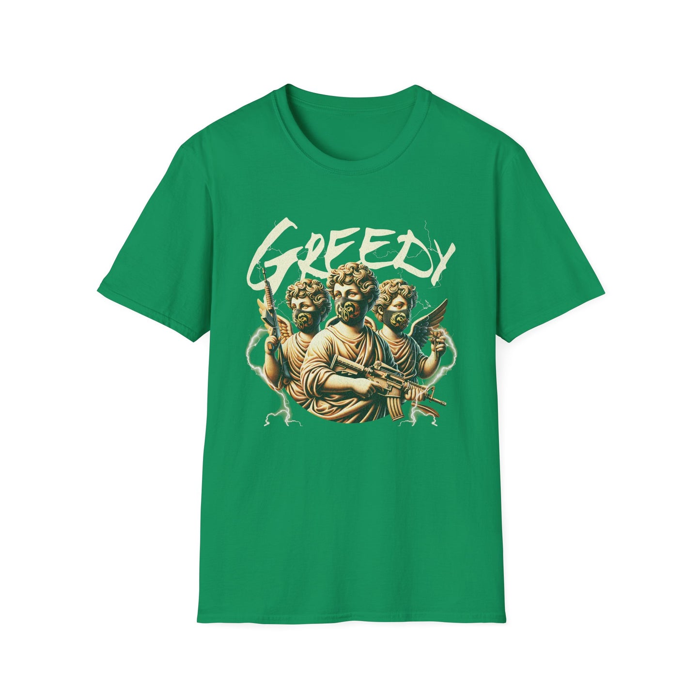 Greedy | Adult Clothes | Teen Shirt | Trending | Birthday Gift