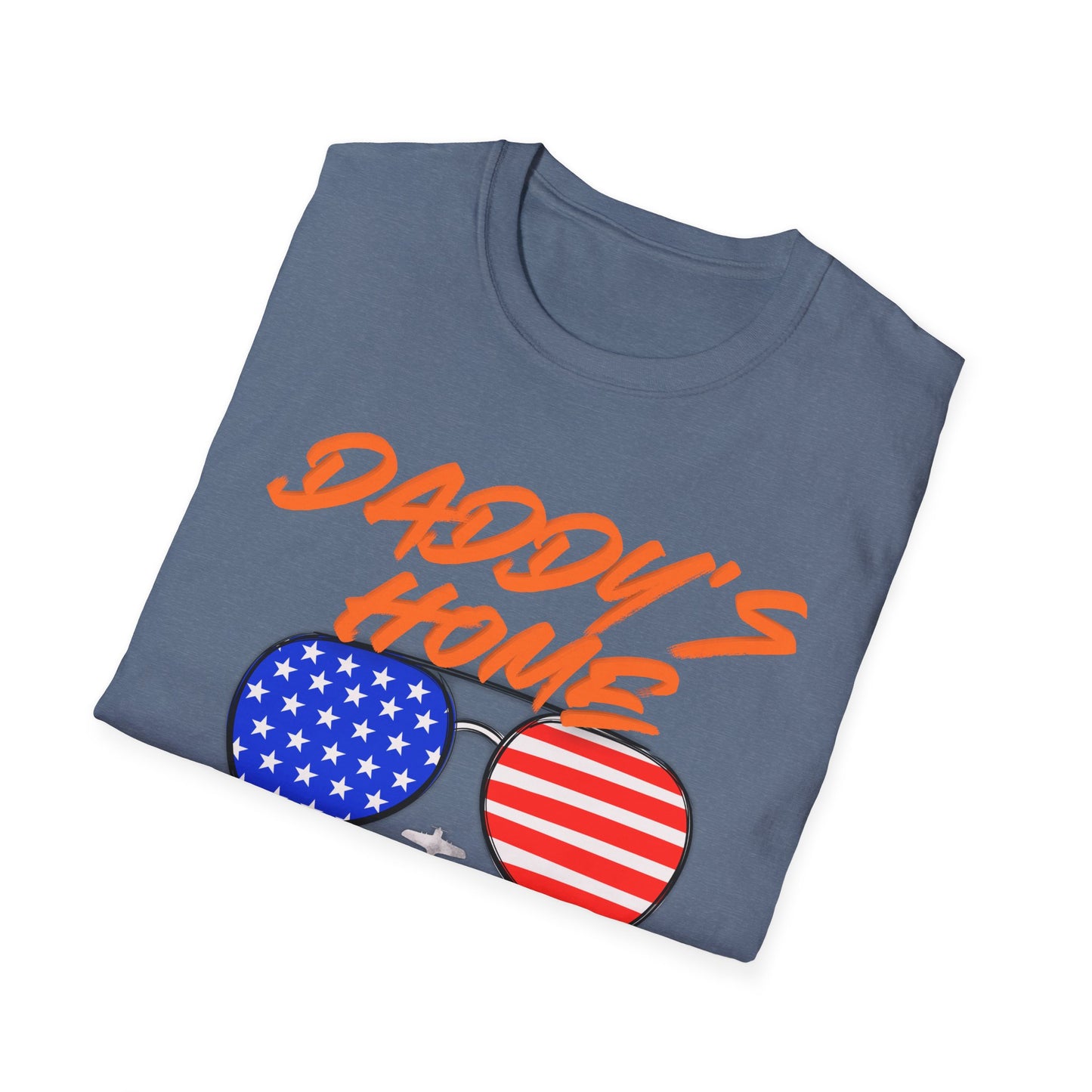 President of America | Daddy's Home | Cool Shirt | Fashion | Trending | Dad Shirt | Birthday Gift | Unisex Softstyle T-Shirt