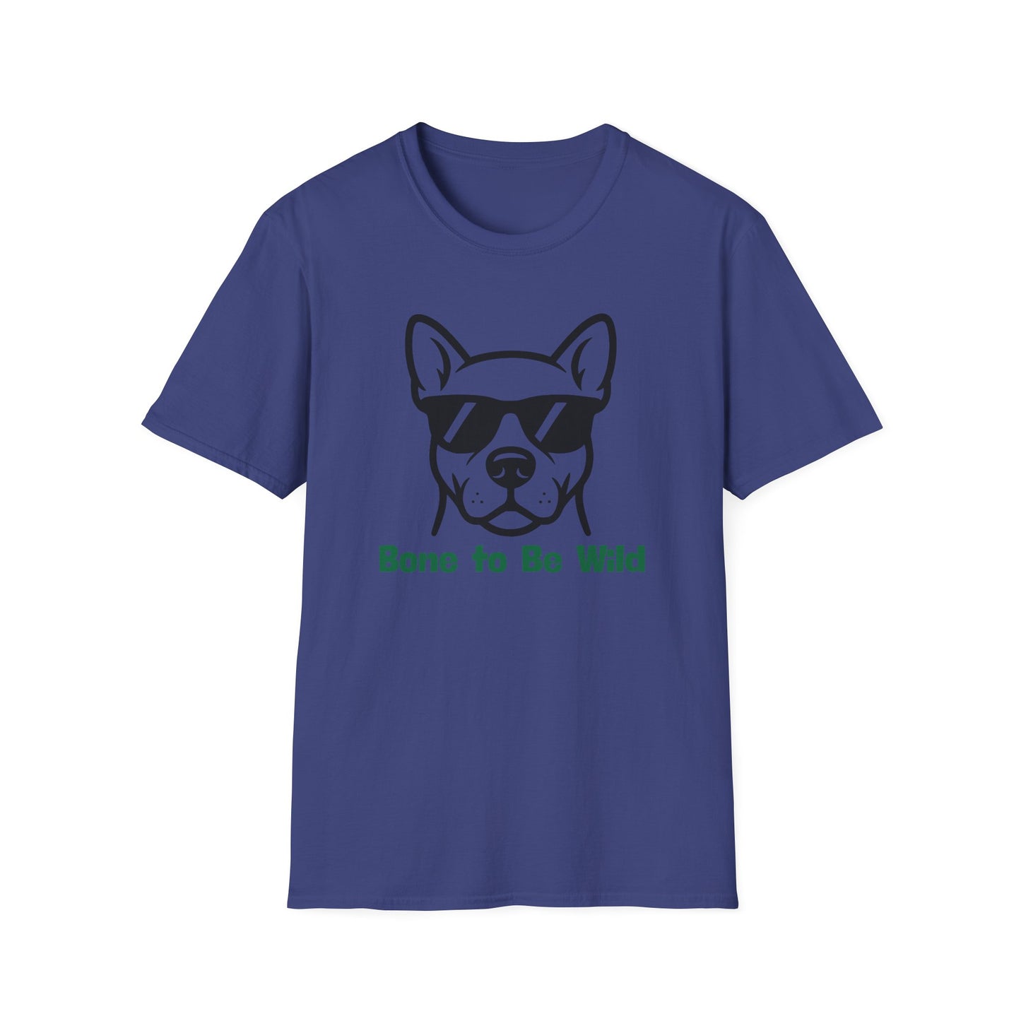 Bone To Be Wild | Funny Dog Shirt | Fashion | Trending | Dog Lover | Cool Design | Birthday Gift | Unisex Softstyle T-Shirt
