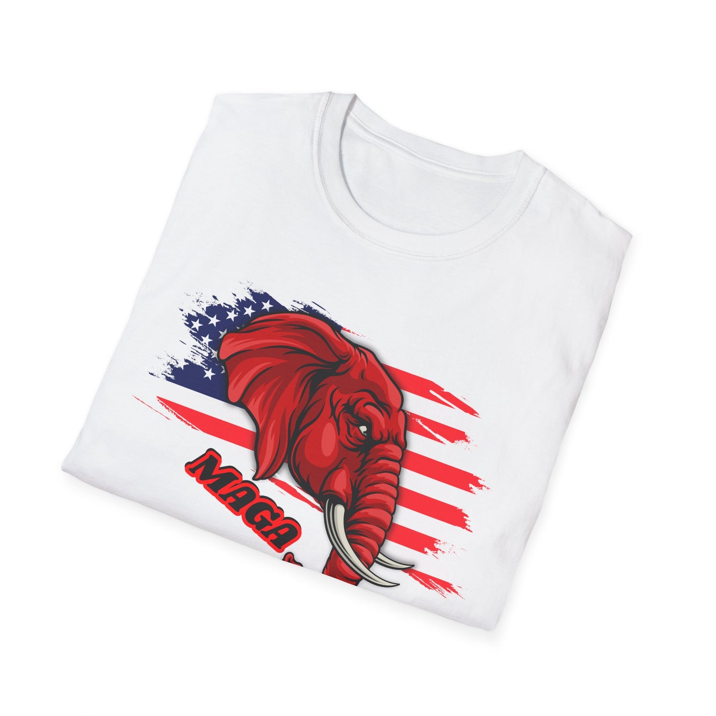 MAGA | America | Colorful Shirt | Cool Shirt | Fashion | Trending | Cool Design | Birthday Gift | Unisex Softstyle T-Shirt