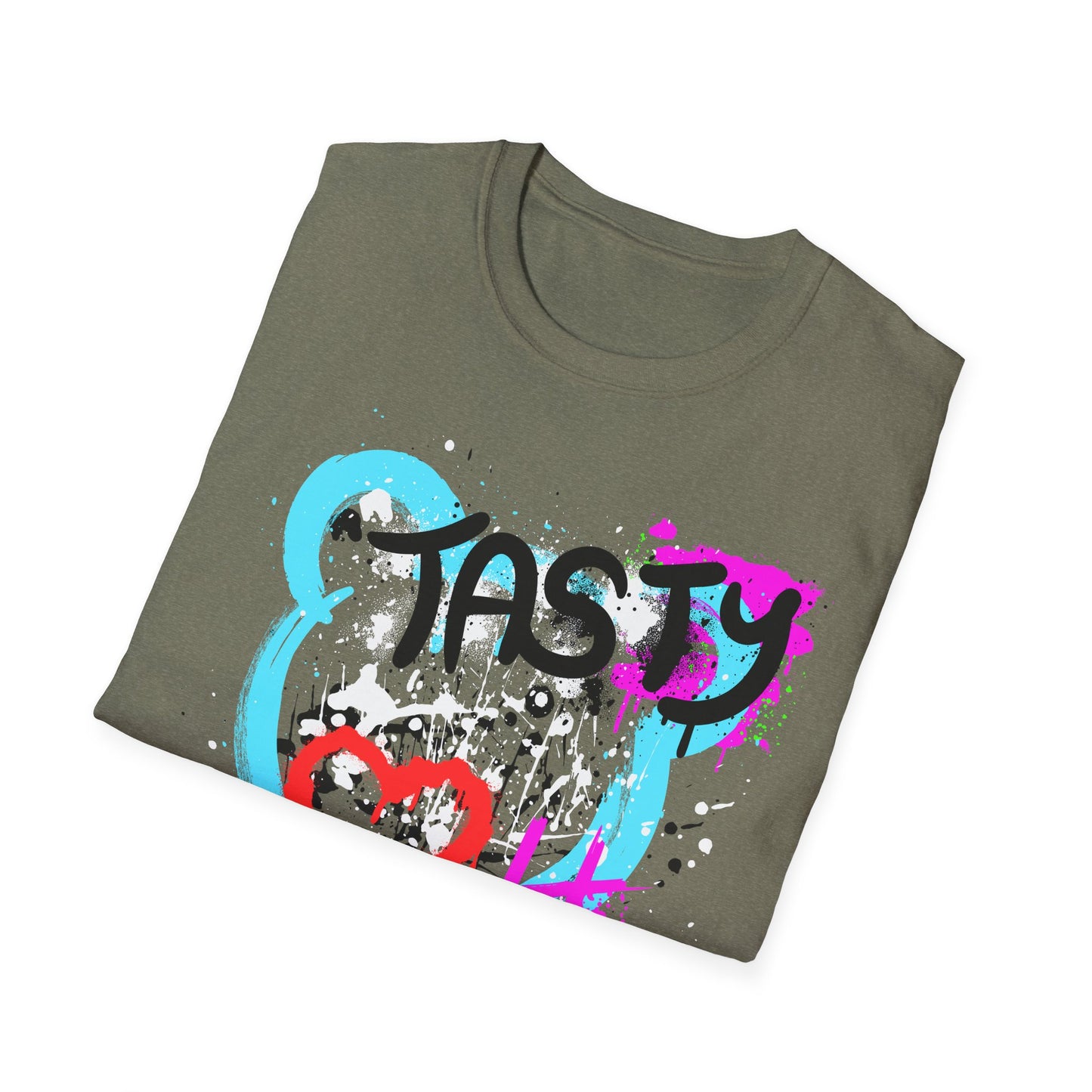 Tasty Graffiti Shirt | Colorful Shirt | Cool Teen Shirt | Fashion | Trending | Dope Design | Birthday Gift | Unisex Softstyle T-Shirt