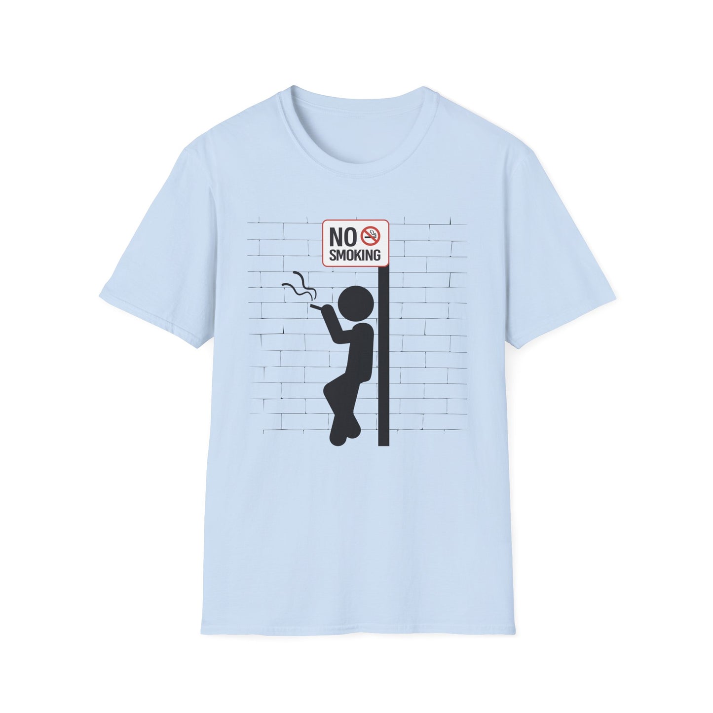 NO SMOKING | Funny Adult Shirt | Fashion | Trending | Birthday Gift | Unisex Softstyle T-Shirt