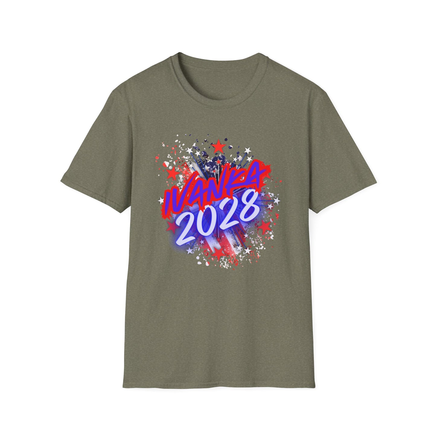 IVANKA 2028 | President | Colorful Shirt | Cool Shirt | Fashion | Trending | Cool Design | Birthday Gift | Unisex Softstyle T-Shirt