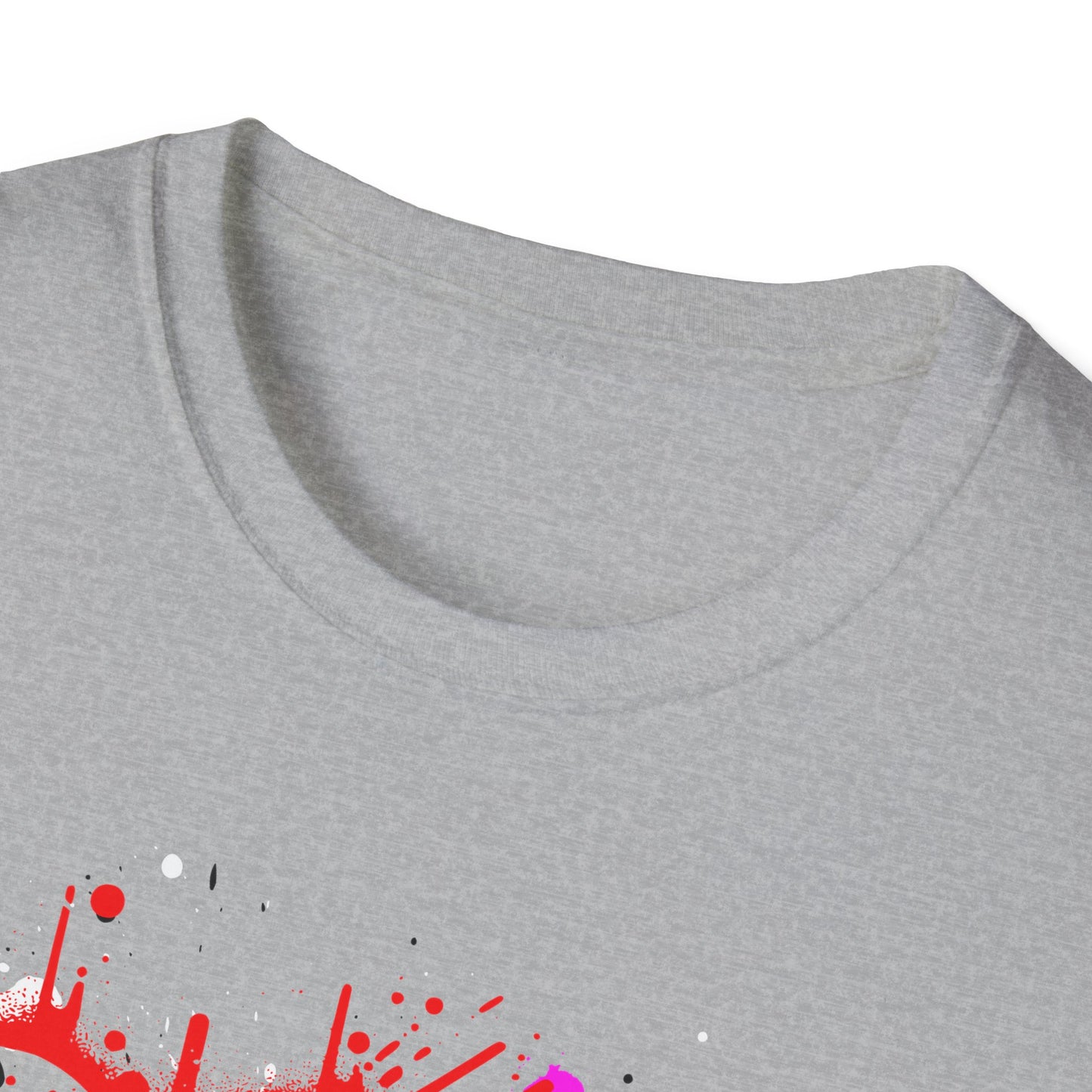 XOXO Heart Shirt | Colorful Kids Shirt | Cool Teen Shirt | Graffiti Fashion | Trending | Dope | Birthday Gift | Unisex Softstyle T-Shirt