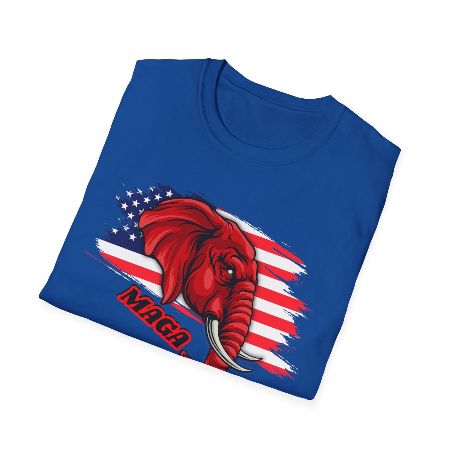 MAGA | America | Colorful Shirt | Cool Shirt | Fashion | Trending | Cool Design | Birthday Gift | Unisex Softstyle T-Shirt