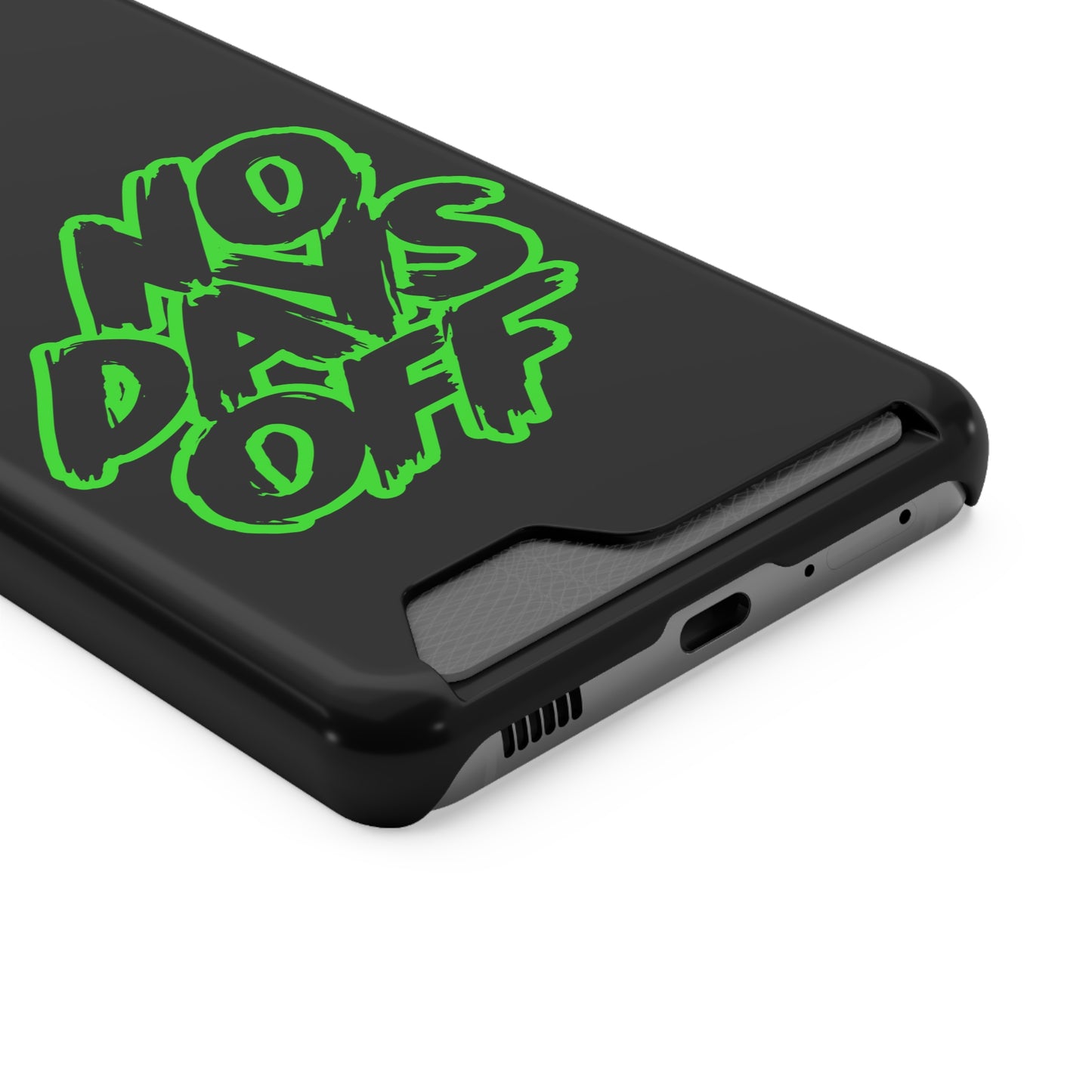 No Days Off | Impact-Resistant Phone Case With Card Holder | iPhone Samsung Models