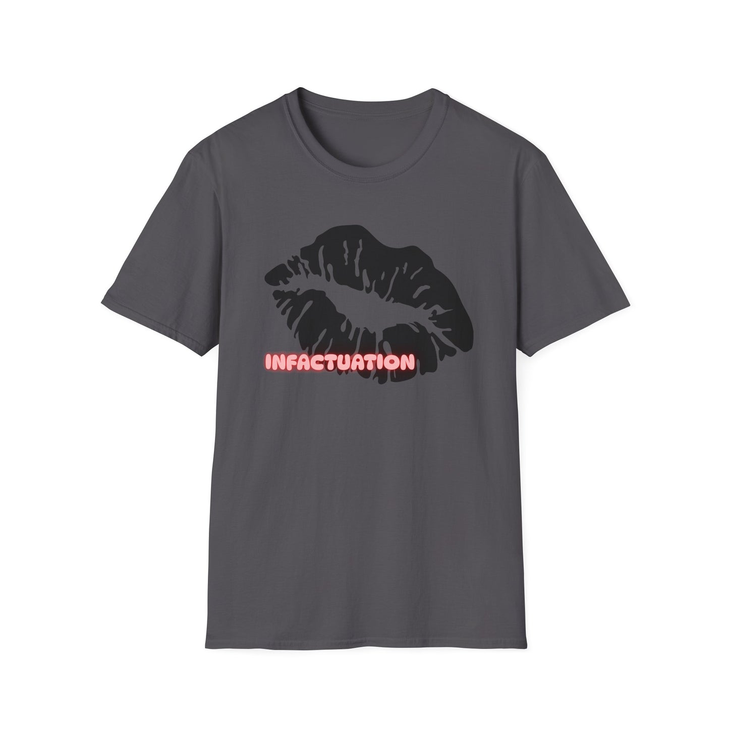 Infatuation Kiss Shirt | Adult Shirt | Womans Clothes | Trending | Birthday Gift | Unisex Softstyle T-Shirt