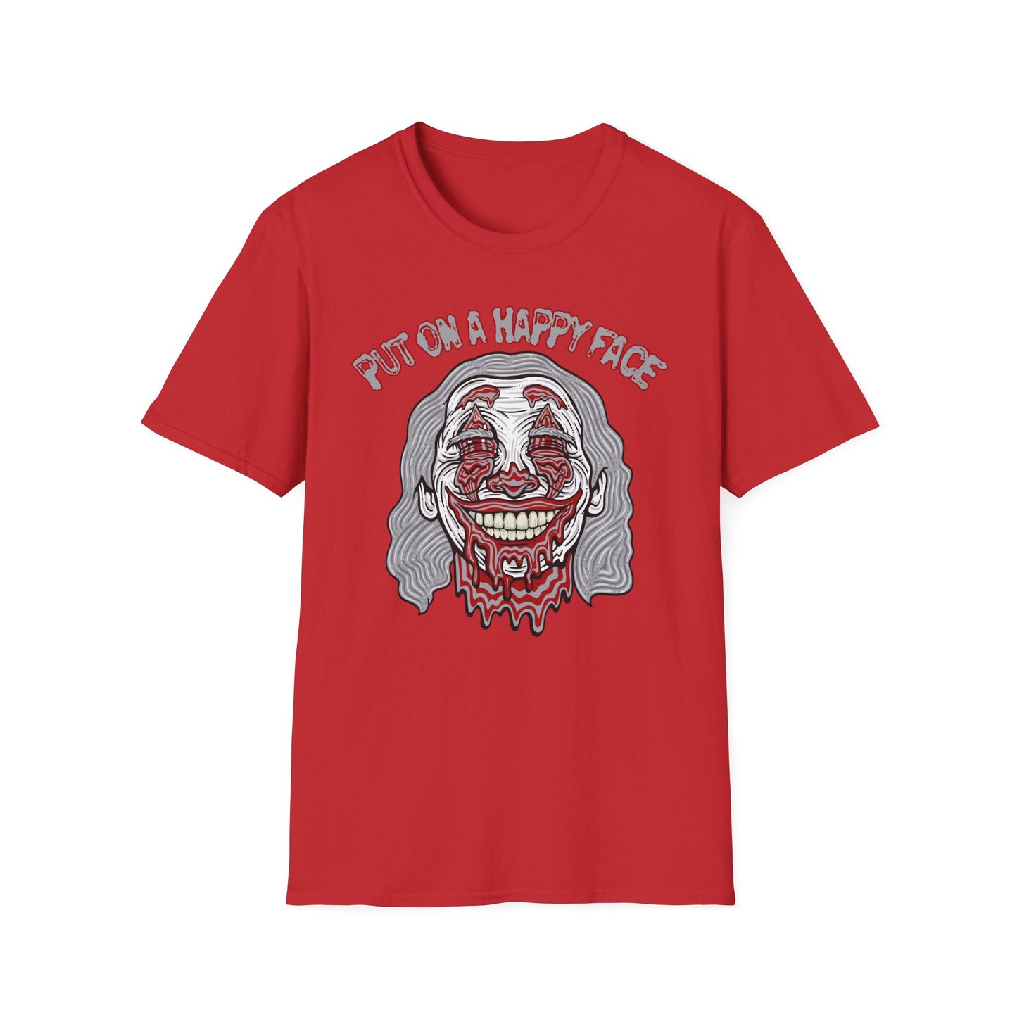 Happy Face | Clown Shirt | Adult Clothes | Teen Shirt | Trending | Birthday Gift