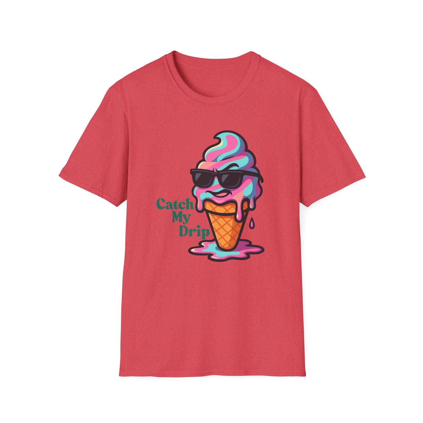 Catch My Drip | Cool Ice Cream Shirt | Fashion | Trending | Cool Design | Birthday Gift | Unisex Softstyle T-Shirt