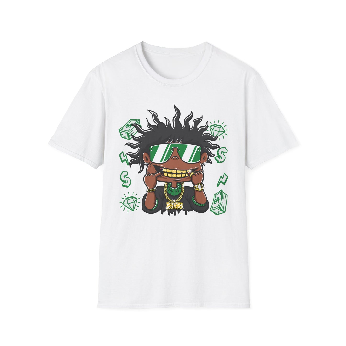 RICH RICH | Money Shirt | Adult Clothes | Teen Shirt | Trending | Birthday Gift