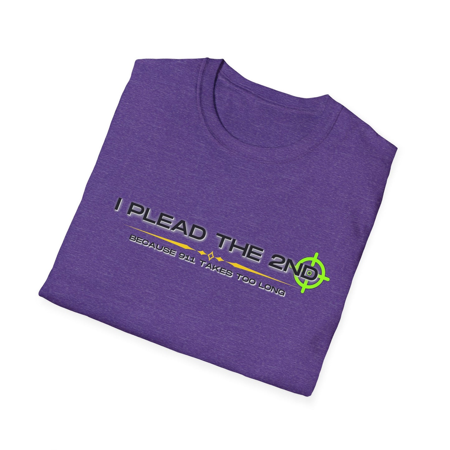 I Plead The 2nd | Funny Shirt | Colorful Shirt | Cool Shirt | Fashion | Trending | Cool Design | Birthday Gift | Unisex Softstyle T-Shirt