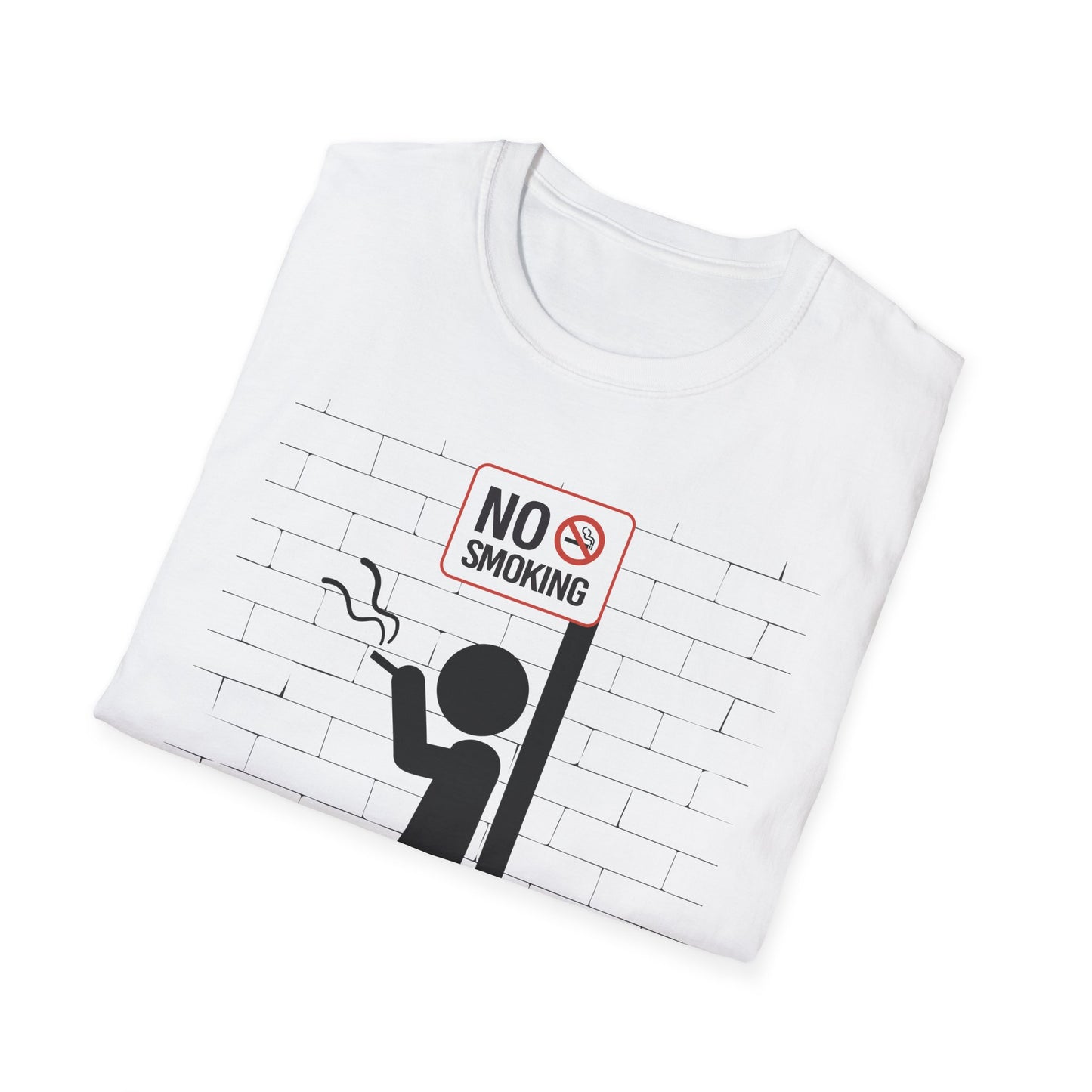 NO SMOKING | Funny Adult Shirt | Fashion | Trending | Birthday Gift | Unisex Softstyle T-Shirt