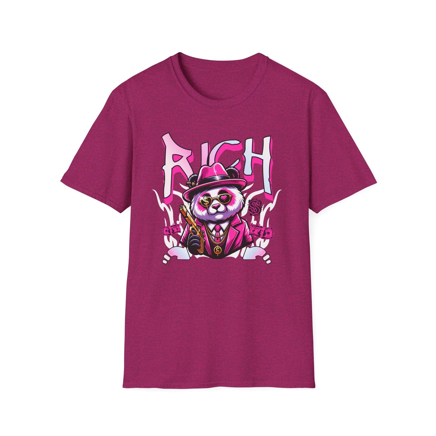RICH | Money Bear Shirt | Adult Clothes | Teen Shirt | Trending | Birthday Gift