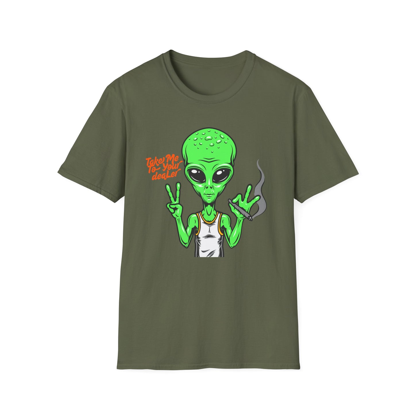 Take Me To Your deaLer | Colorful Shirt | Cool Design | Adult Fashion | Trending | Dope | Birthday Gift | Unisex Softstyle T-Shirt