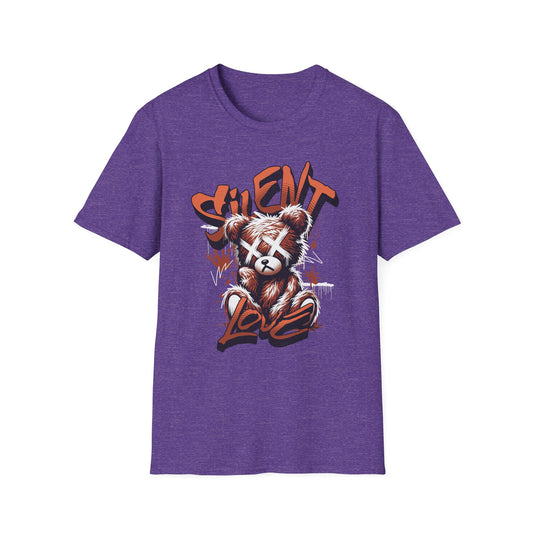 Silent Love | Adult Clothes | Teen Shirt | Love Bear | Trending | Birthday Gift