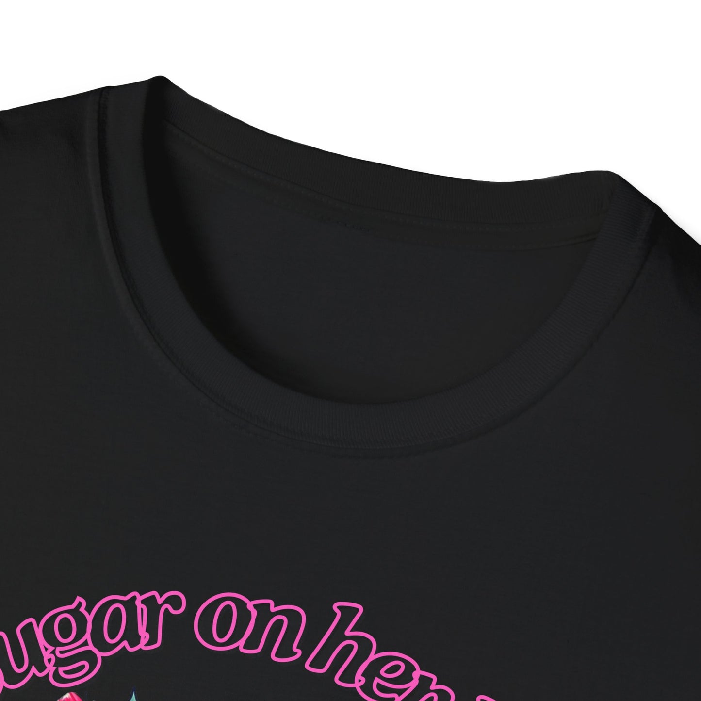 Sugar on her lips | Adult Clothes | Teen Shirt | Cool Shirt | Trending | Birthday Gift | Unisex Softstyle T-Shirt