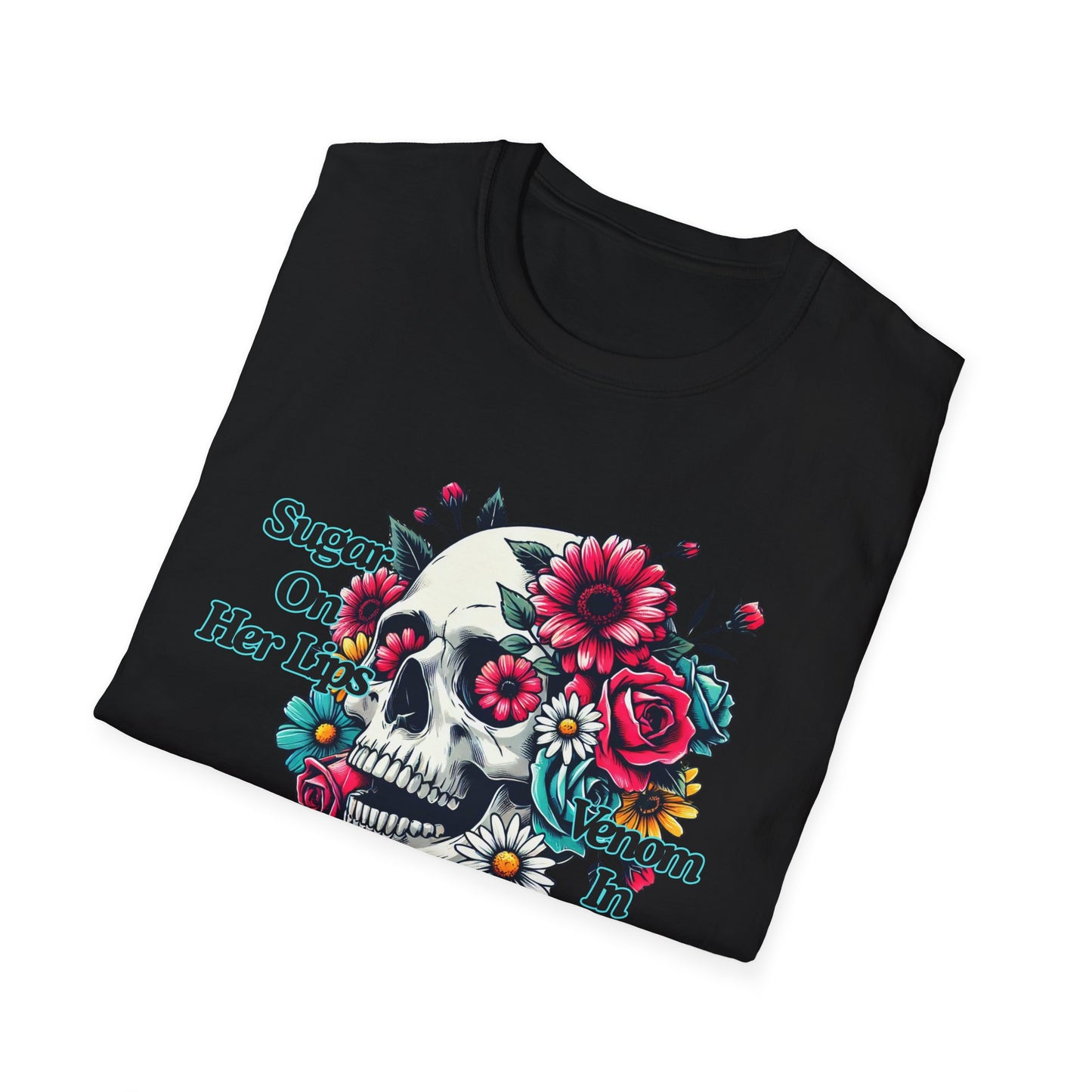 Sugar On Her Lips | Adult Shirt | Teen Clothes | Fashion | Trending | Birthday Gift | Unisex Softstyle T-Shirt