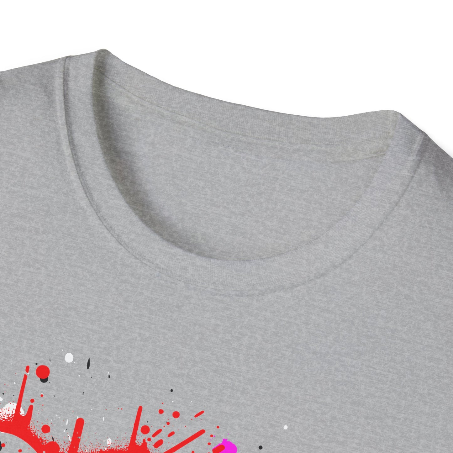 Never Stop | Colorful Kids Shirt | Cool Teen Shirt | Graffiti Fashion | Trending | Cool Design | Birthday Gift | Unisex Softstyle T-Shirt