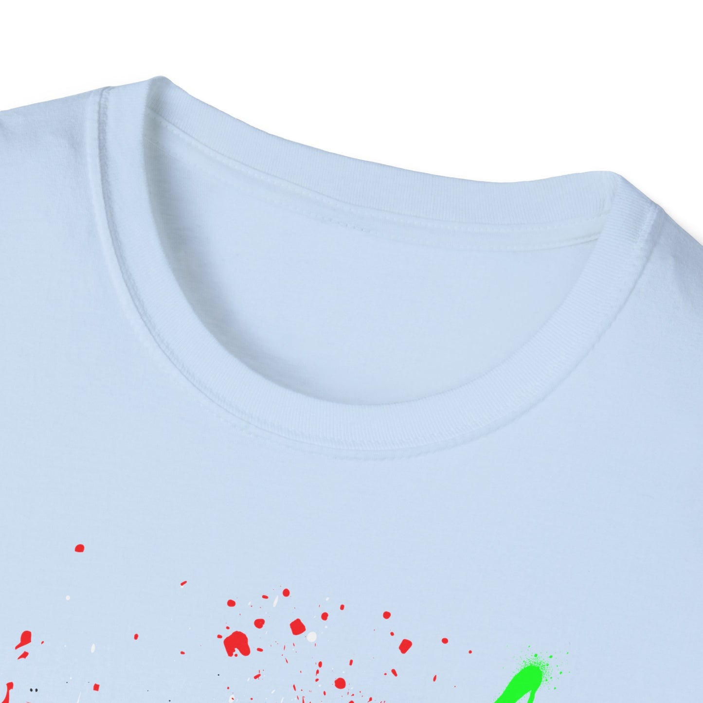 Graffiti Bullseye Shirt | Colorful Shirt | Cool Teen Shirt | Fashion | Trending | Dope Design | Birthday Gift | Unisex Softstyle T-Shirt