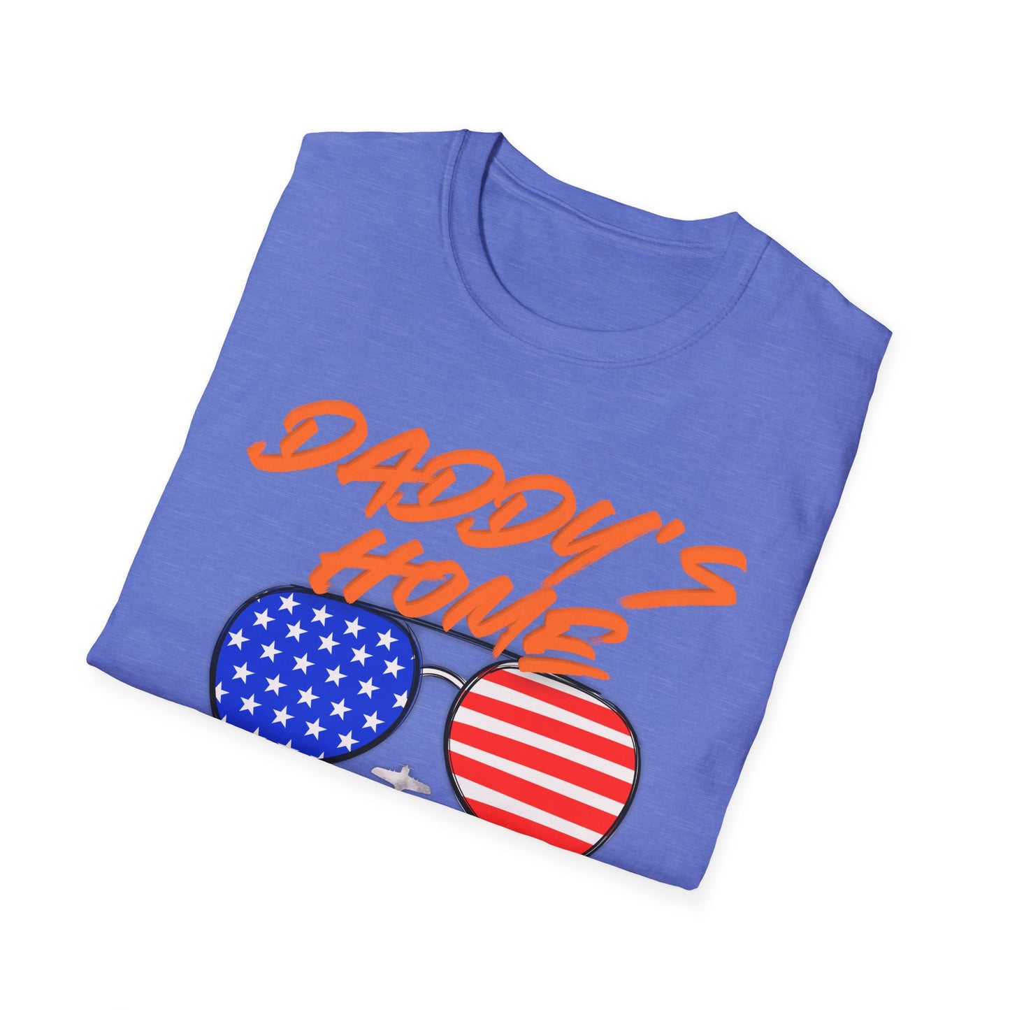 President of America | Daddy's Home | Cool Shirt | Fashion | Trending | Dad Shirt | Birthday Gift | Unisex Softstyle T-Shirt