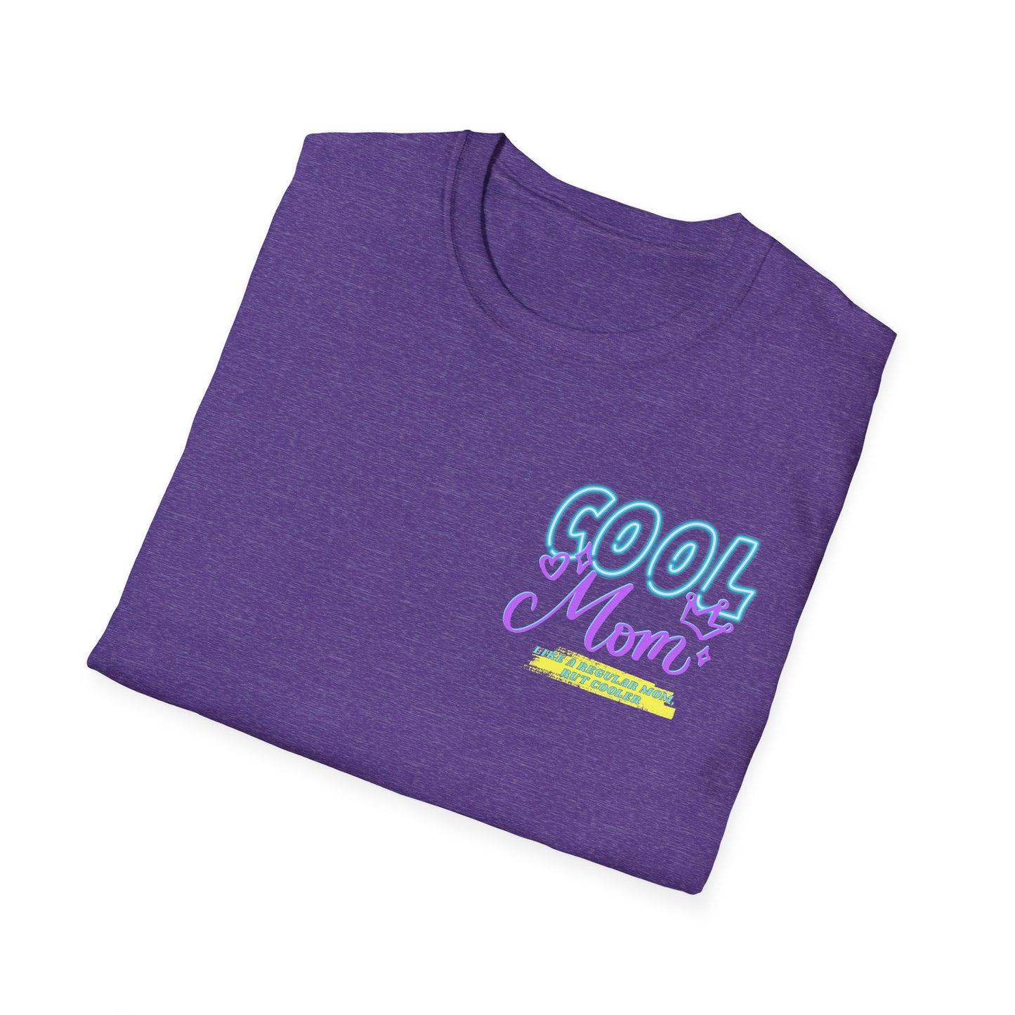 COOL MOM | Funny Mom Shirt | Adult Clothes | Humor Shirt | Trending | Birthday Gift | Unisex Softstyle T-Shirt