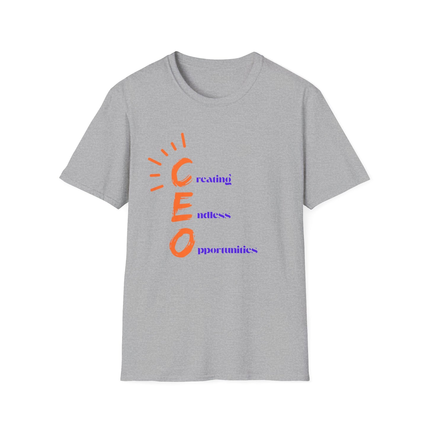 CEO | Colorful Shirt | Cool Shirt | Fashion | Trending | Cool Design | Birthday Gift | Unisex Softstyle T-Shirt