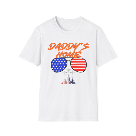 President of America | Daddy's Home | Cool Shirt | Fashion | Trending | Dad Shirt | Birthday Gift | Unisex Softstyle T-Shirt