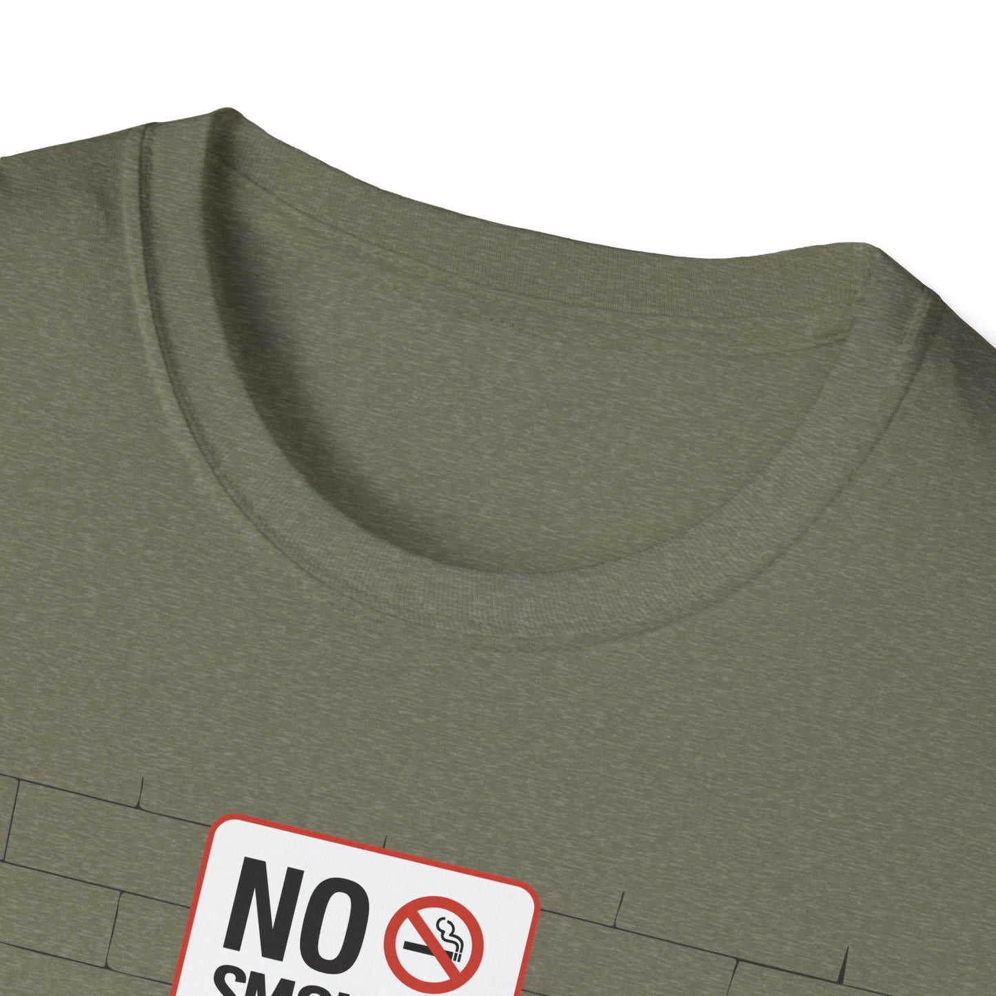 NO SMOKING | Funny Adult Shirt | Fashion | Trending | Birthday Gift | Unisex Softstyle T-Shirt