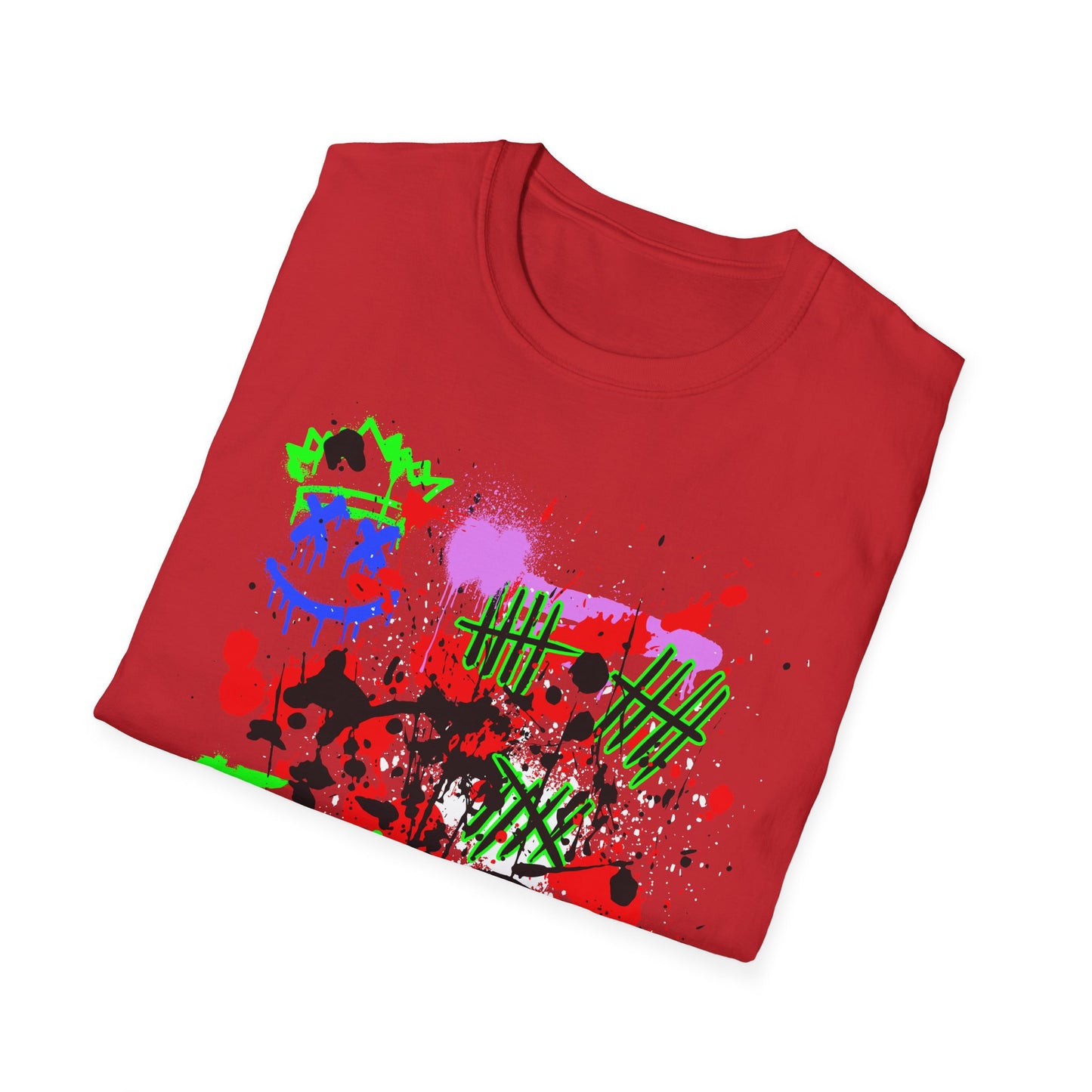 FUN Graffiti Shirt | Adult Shirt | Teen Clothes | Cool Shirt | Funny Fashion | Trending | Birthday Gift | Unisex Softstyle T-Shirt