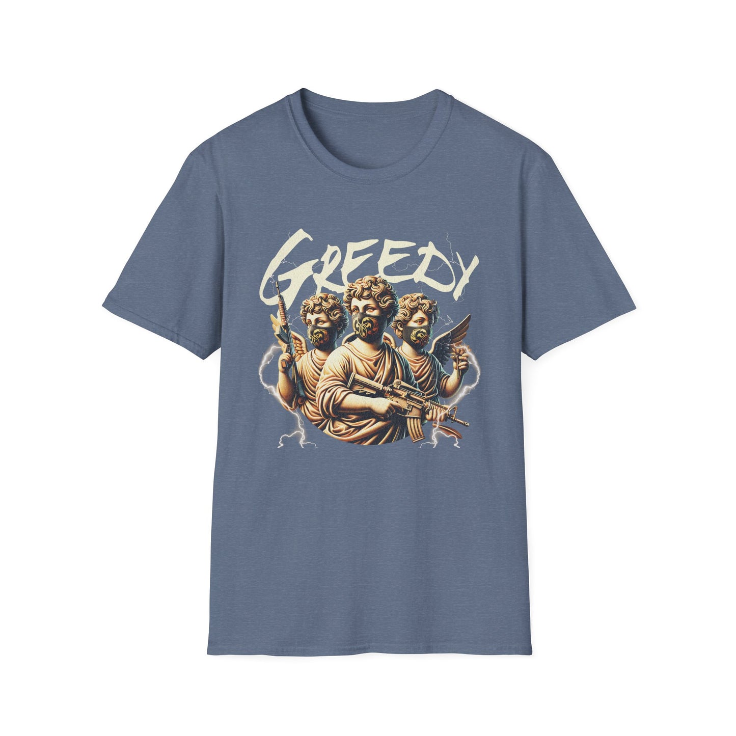 Greedy | Adult Clothes | Teen Shirt | Trending | Birthday Gift