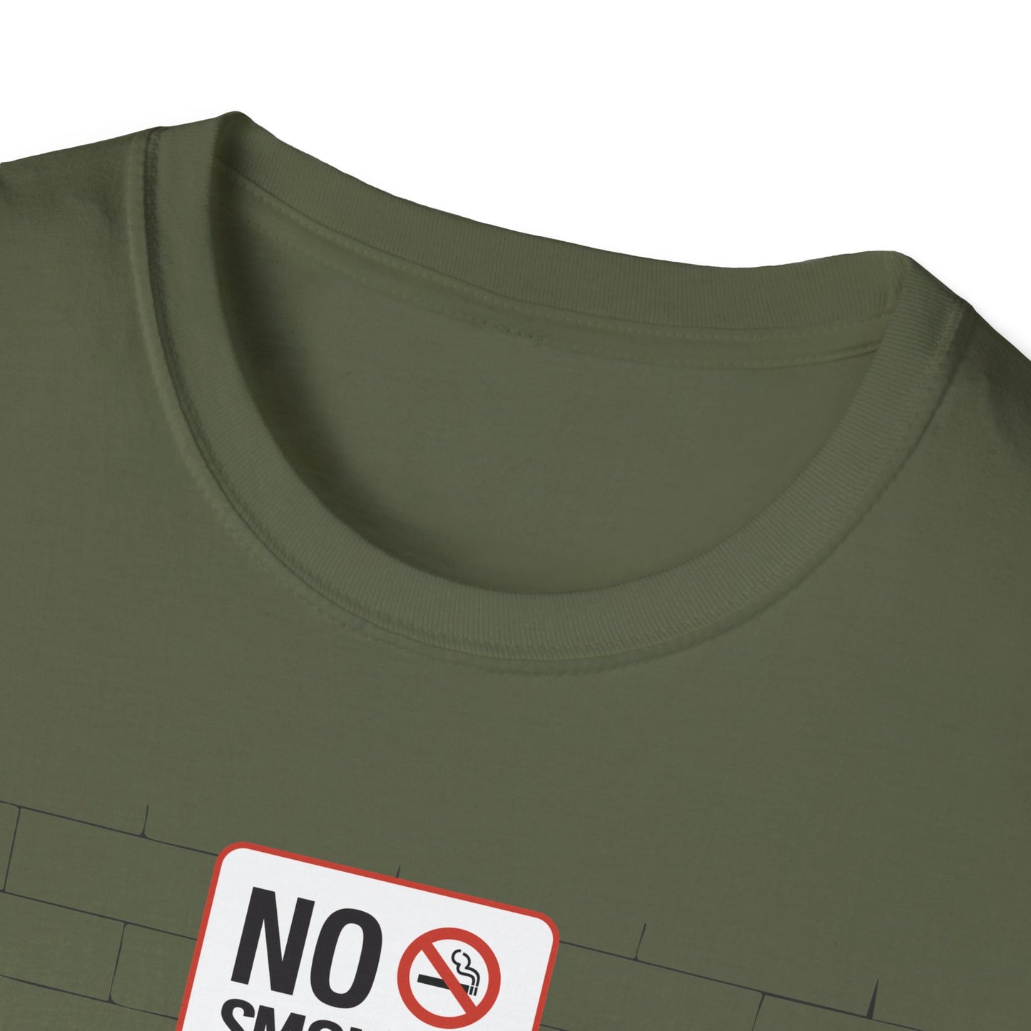 NO SMOKING | Funny Adult Shirt | Fashion | Trending | Birthday Gift | Unisex Softstyle T-Shirt