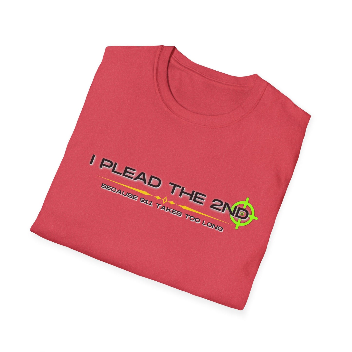 I Plead The 2nd | Funny Shirt | Colorful Shirt | Cool Shirt | Fashion | Trending | Cool Design | Birthday Gift | Unisex Softstyle T-Shirt