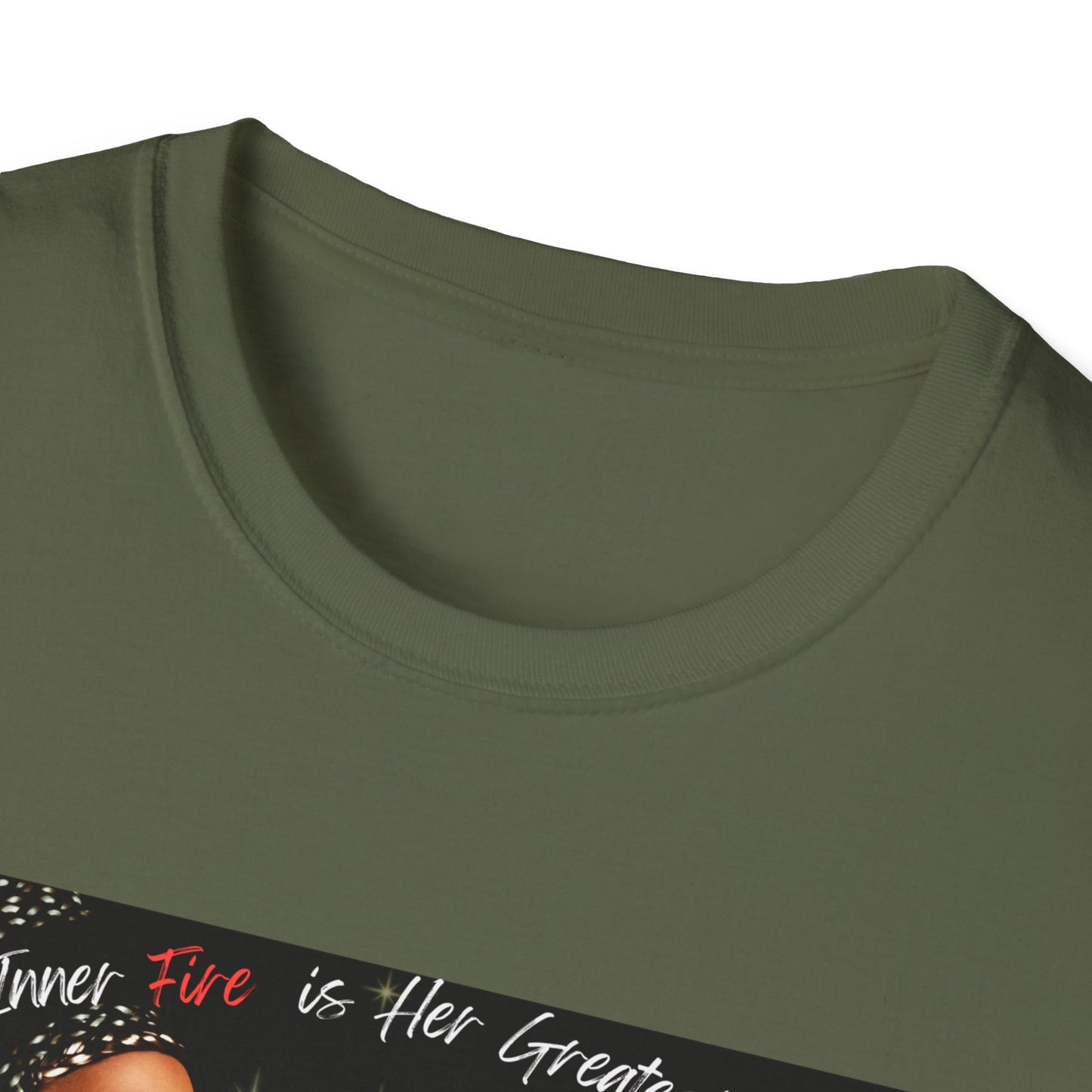 Her Inner Fire | Colorful Shirt | Cool Shirt For Her | Fashion | Trending | Inspirational | Birthday Gift | Unisex Softstyle T-Shirt