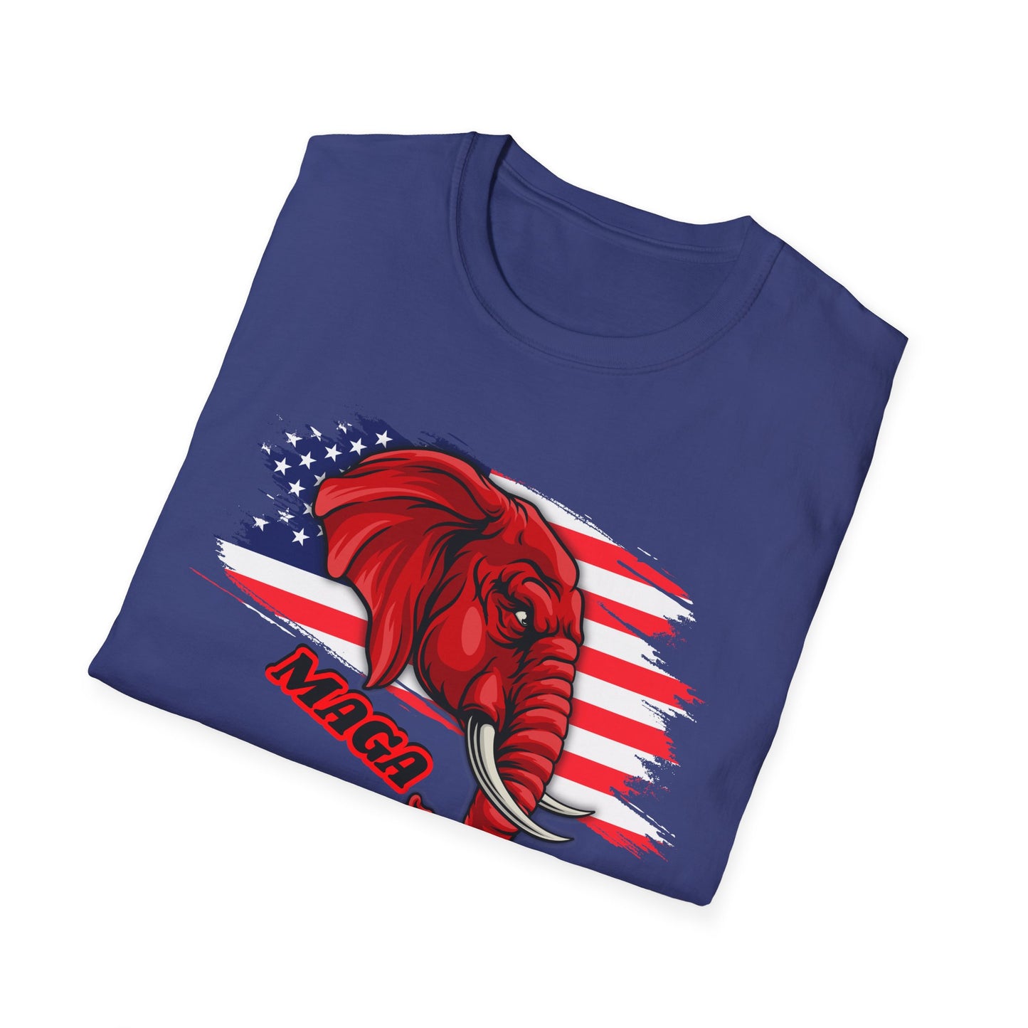 MAGA | America | Colorful Shirt | Cool Shirt | Fashion | Trending | Cool Design | Birthday Gift | Unisex Softstyle T-Shirt