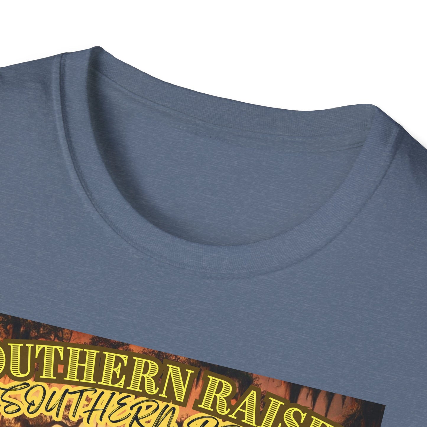 Southern Raised Southern Proud | The South Shirt | Adult Clothes | Teen Shirt | Trending | Birthday Gift | Unisex Softstyle T-Shirt