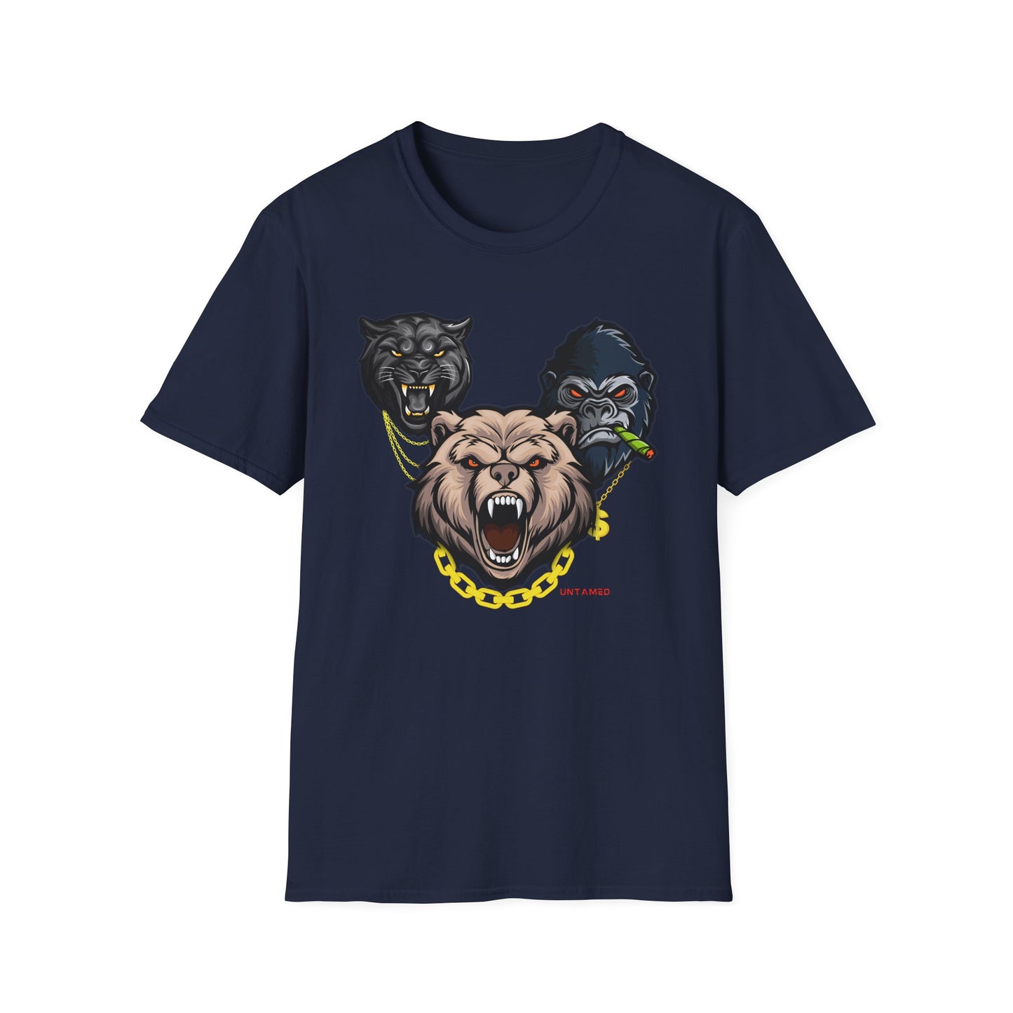 UNTAMED |  Beasts Within |Colorful Shirt | Cool Shirt | Fashion | Trending | Cool Design | Birthday Gift | Unisex Softstyle T-Shirt