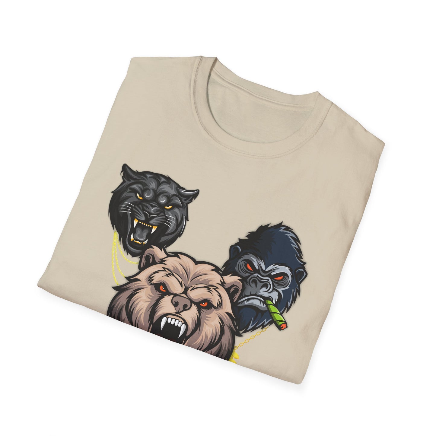 UNTAMED |  Beasts Within |Colorful Shirt | Cool Shirt | Fashion | Trending | Cool Design | Birthday Gift | Unisex Softstyle T-Shirt