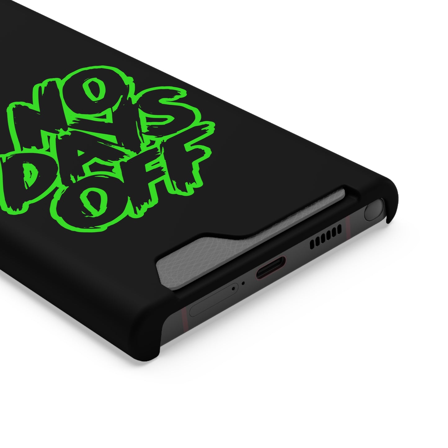 No Days Off | Impact-Resistant Phone Case With Card Holder | iPhone Samsung Models