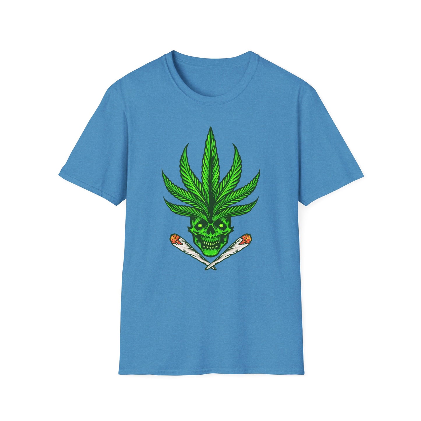 Marijuana Skull Shirt | Adult Clothes | Trending | Birthday Gift