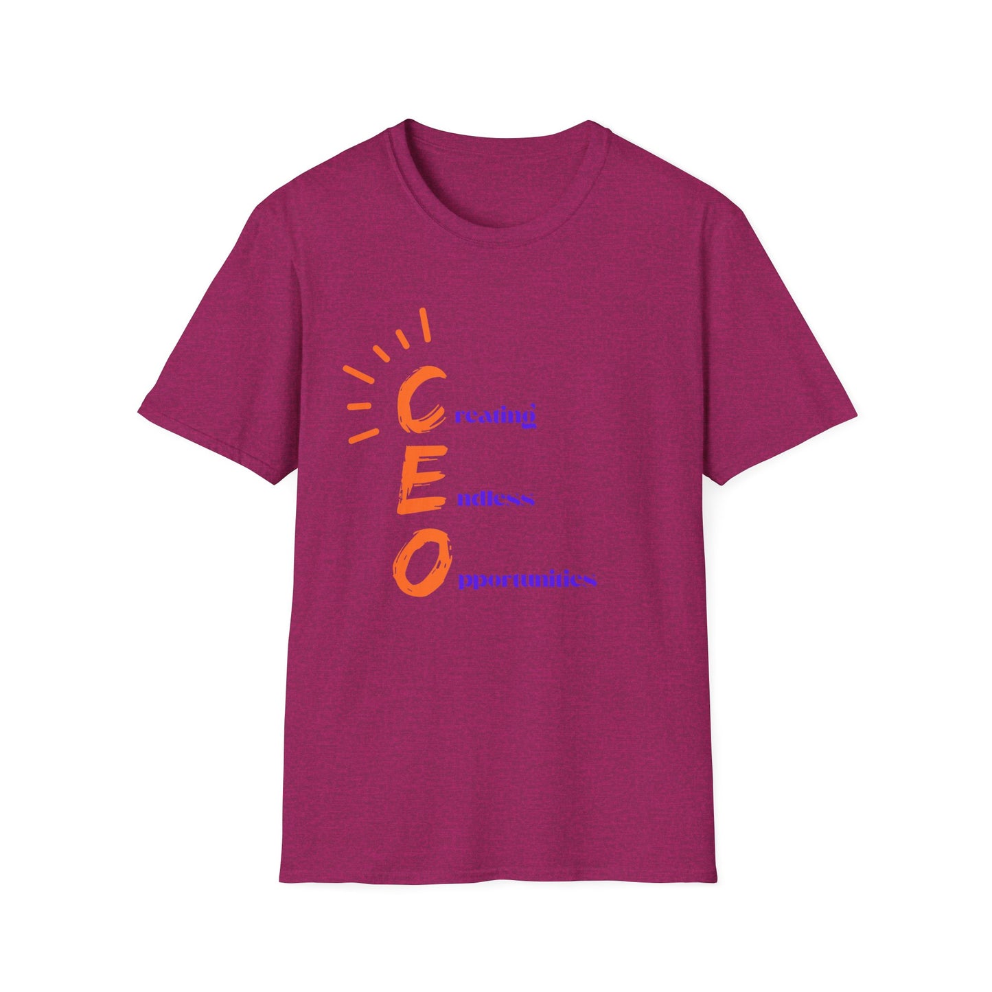CEO | Colorful Shirt | Cool Shirt | Fashion | Trending | Cool Design | Birthday Gift | Unisex Softstyle T-Shirt