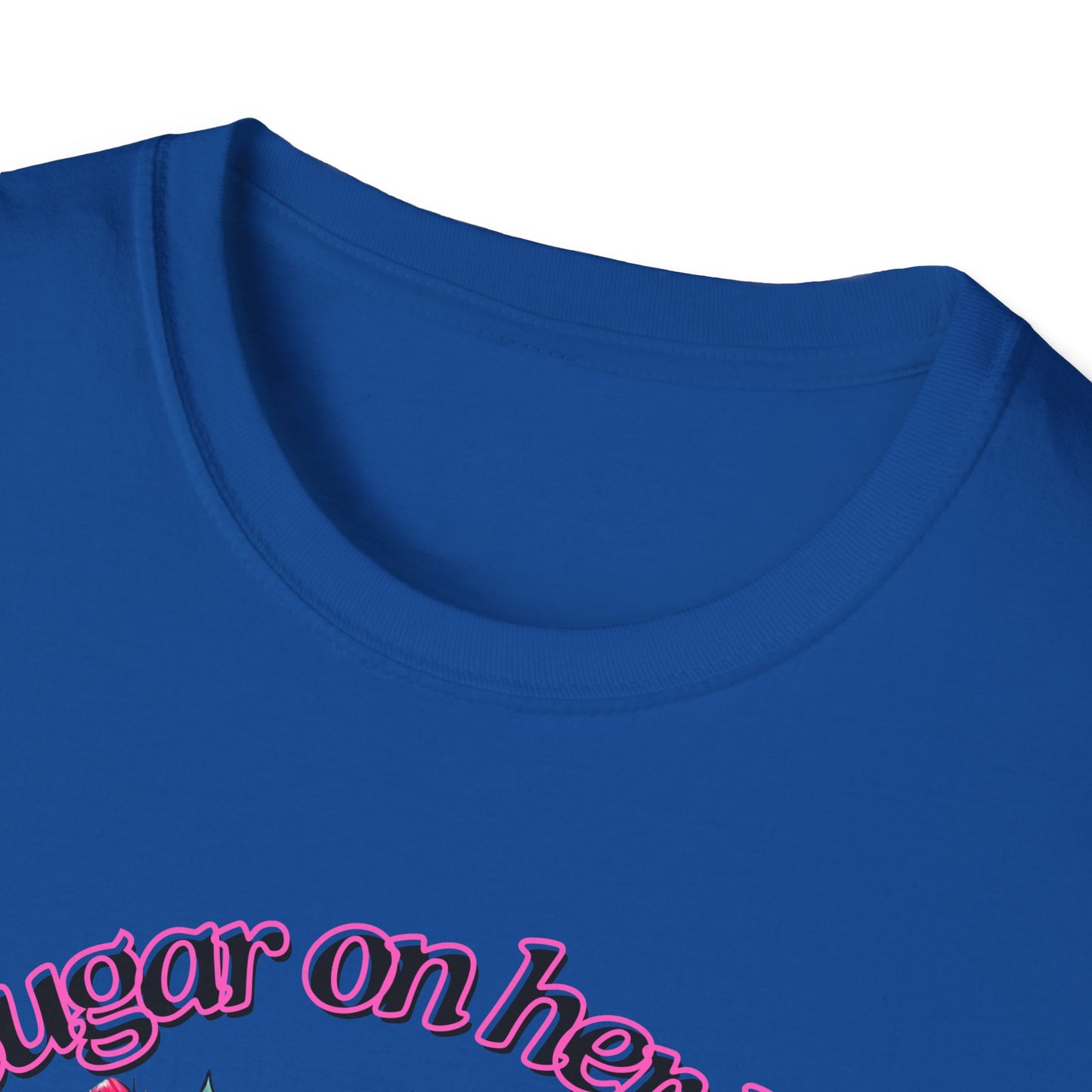 Sugar on her lips | Adult Clothes | Teen Shirt | Cool Shirt | Trending | Birthday Gift | Unisex Softstyle T-Shirt