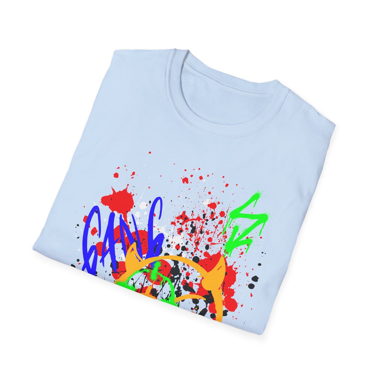 Graffiti Bullseye Shirt | Colorful Shirt | Cool Teen Shirt | Fashion | Trending | Dope Design | Birthday Gift | Unisex Softstyle T-Shirt