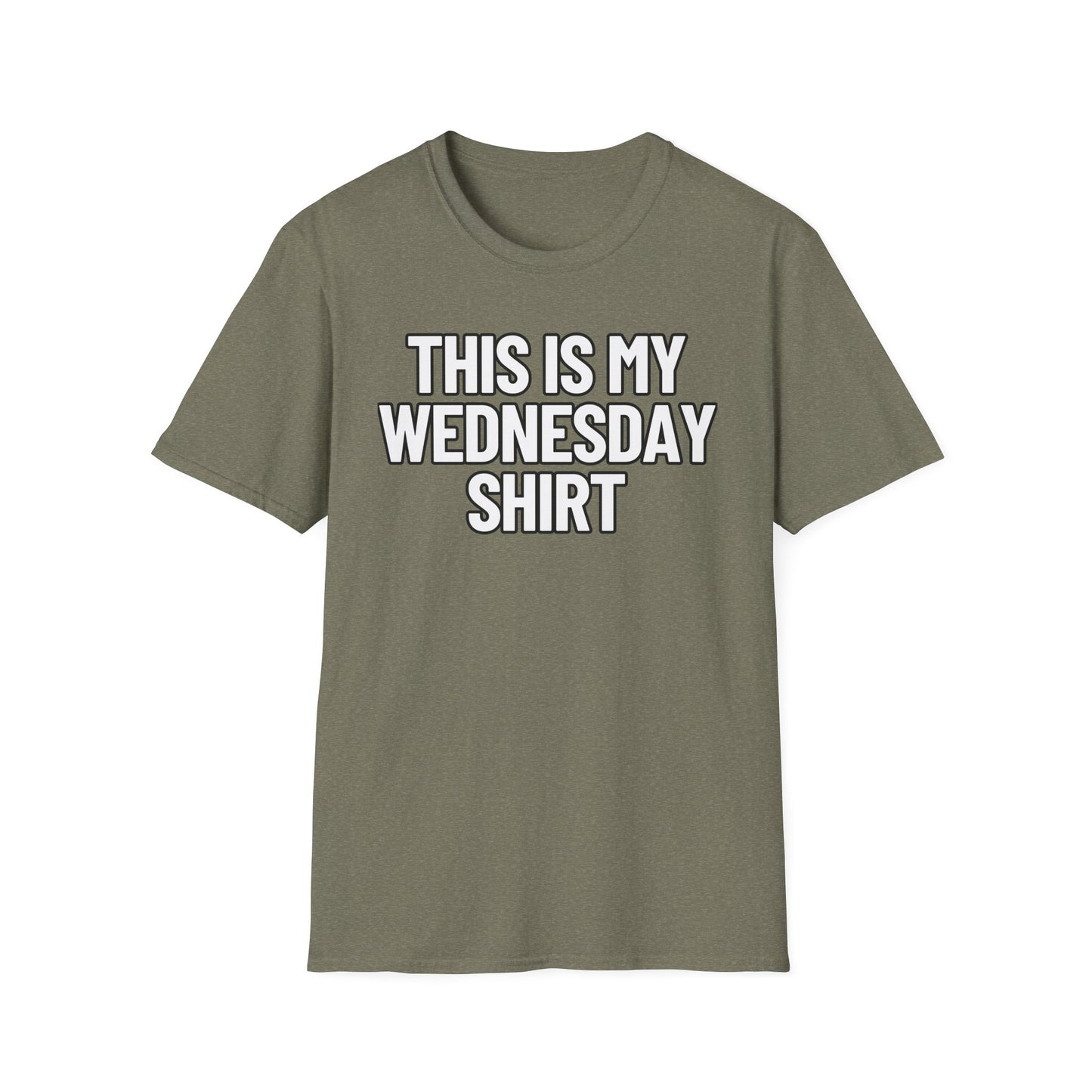 This Is My Wednesday Shirt | Adult Shirt | Teen Clothes | Cool Shirt | Funny Fashion | Trending | Birthday Gift | Unisex Softstyle T-Shirt